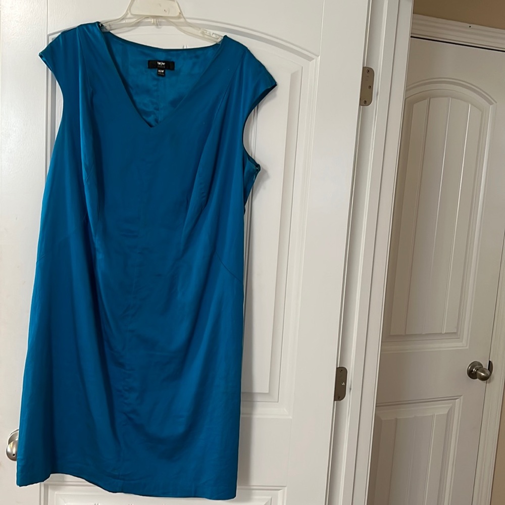Teal dress